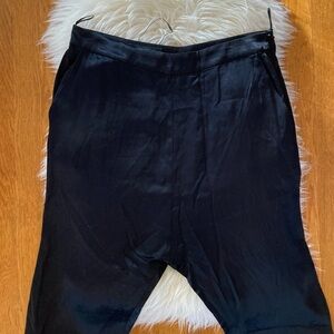 NWOT Zara Harem Style High-Waist Silky Pants